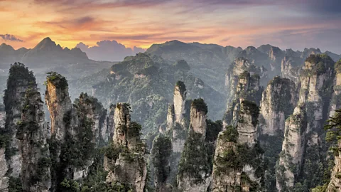 lingqi xie/Getty Images Nüshu developed in the isolated hamlets hidden among the mountains and valleys of China's south-eastern Hunan province (Credit: lingqi xie/Getty Images)