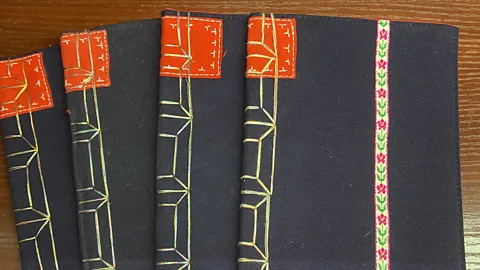 Xin Hu "Third-Day Book" diaries are where newlywed brides would express their innermost thoughts (Credit: Xin Hu)