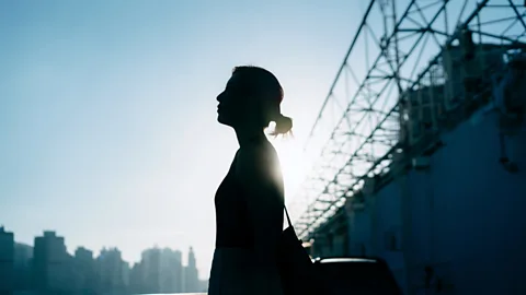 Getty Silhouette of a professional woman