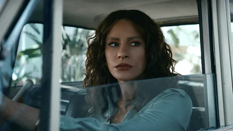 Netflix Griselda Blanco, played by Sofia Vergara, leveraged her invisibility as a housewife to grow her drug business (Credit: Netflix)