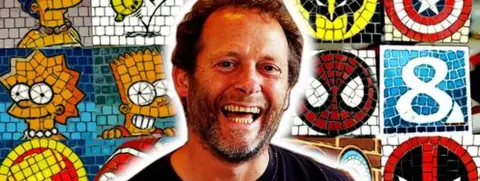 Will Rosie, the versatile artist brightening up his Southampton with guerrilla tiling.