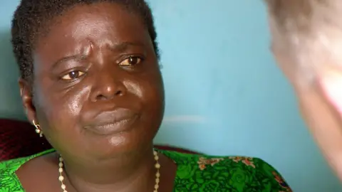 Joyce Osagiede, in Nigeria in 2012/13