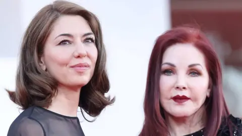 Getty Images Sofia Coppola and Priscilla Presley