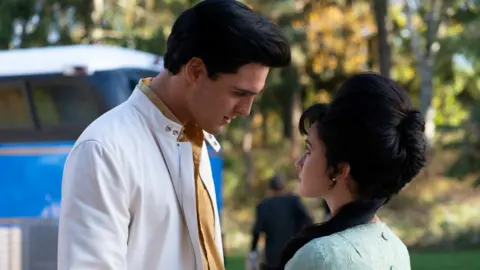 Mubi Jacob Elordi and Cailee Spaeny as Elvis and Priscilla