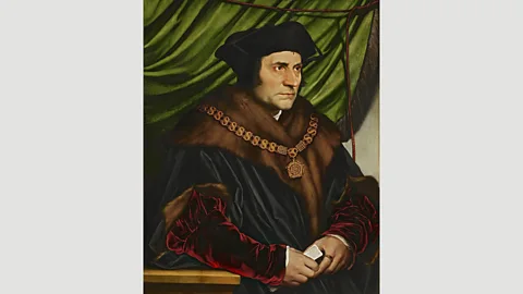 The word ‘utopia’ was coined by Sir Thomas More, depicted here by Hans Holbein the Younger, in his 1517 book