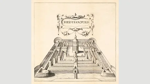 AF Fotografie/Alamy Theologian Johann Valentin Andrea’s imagining of the walled utopian city Christianopolis (Credit: AF Fotografie/Alamy)