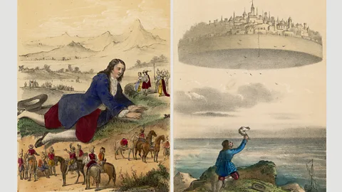 Mary Evans Picture Library/Alamy Jonathan Swift sends his protagonist around a series of utopias – not all good – in his book Gulliver’s Travels (Credit: Mary Evans Picture Library/Alamy)