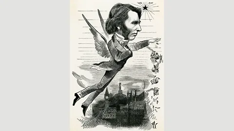 Chronicle/Alamy In his lifetime, John Ruskin’s desire to live an ideal life – one that soared above reality – was often a subject of satire (Credit: Chronicle/Alamy)