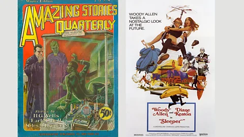 Alamy HG Wells’s dystopian The Sleeper Awakes was satirised by Woody Allen in his 1973 film Sleeper (Credit: Alamy)
