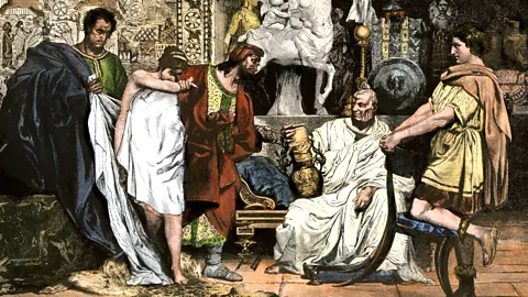 Alamy The Romans viewed slaves and upper-class women with suspicion (Credit: Alamy)