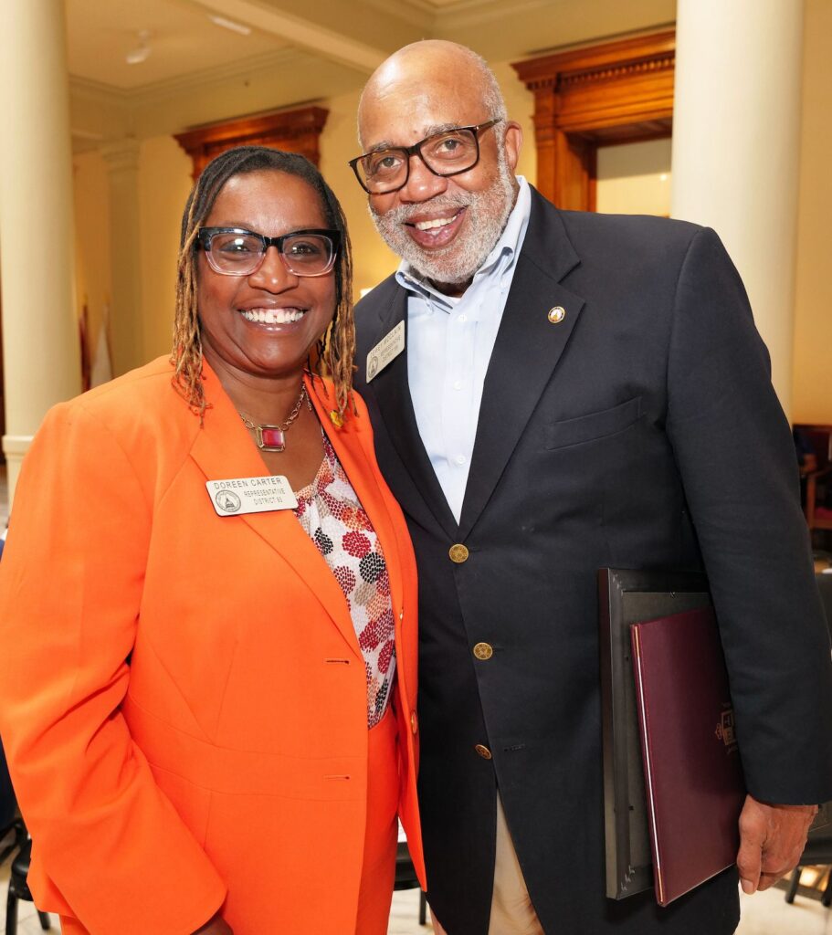 Georgia State Rep. Doreen Carter and Rep. Dewey McClain